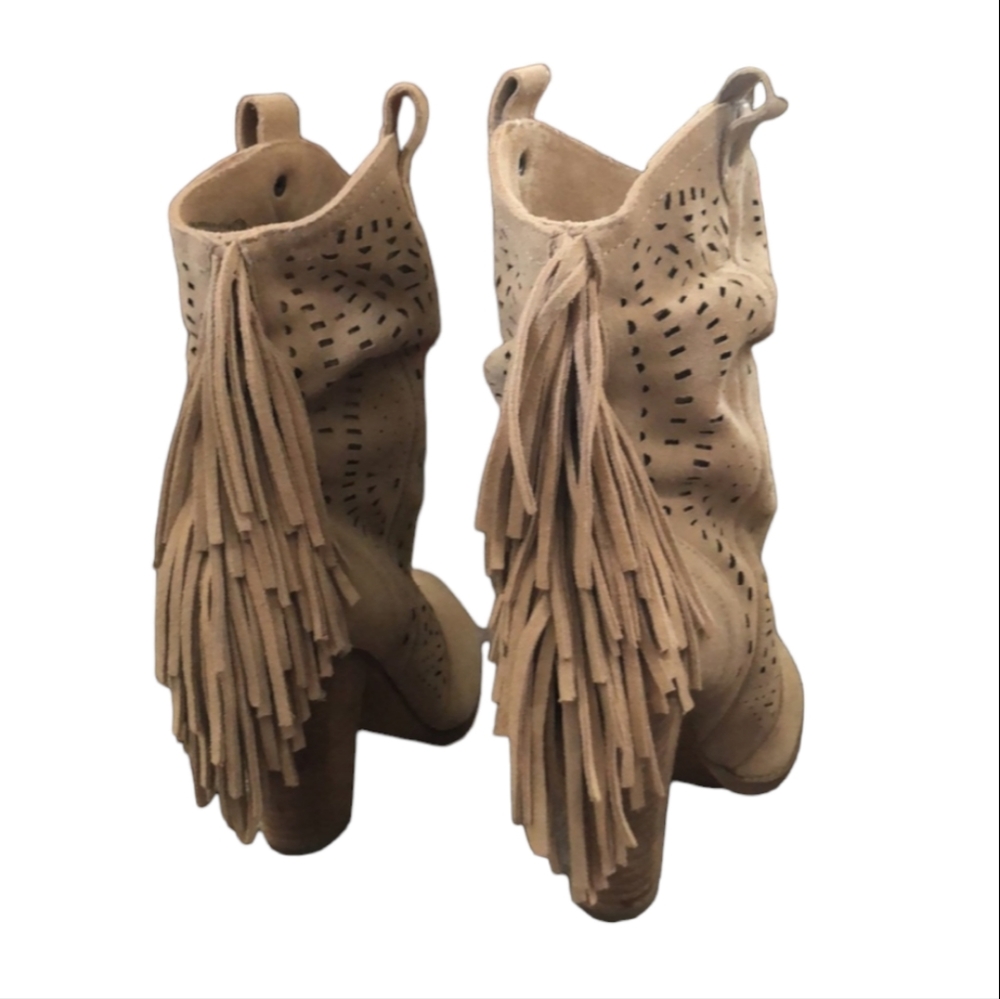 Fringe booties - Picture 2 of 11
